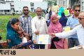 হাম প্রতিরোধে জনসচেতনতা সৃষ্টিতে সুনামগঞ্জে লিফলেট বিতরণ